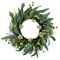 Northlight Eucalyptus and Sweet Gum Flowers Twig Spring Wreath - 24" - Green and White